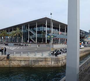 Im Hafen von Barcelona