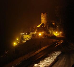 Burg Deutschlandsberg bei Nacht