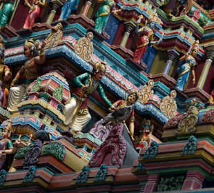 Dach hinduskiej swiatyni