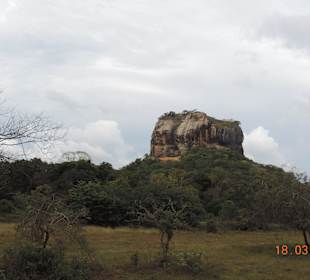 Sigiriya Felsen