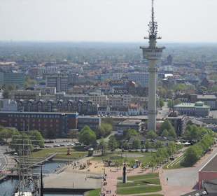 Von oben, Hotel Atlantic / Aussicht