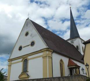 Die Kirche St. Laurentius in Nordheim am Main