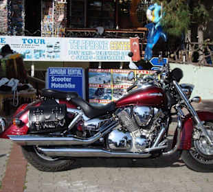 Ansicht vom Gehsteig aus