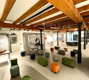 Das Foyer im Maritime Erlebniswelt 