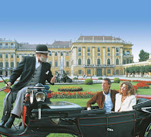 Wien: Fiaker-Fahrt zum Schloss Schönbrunn
