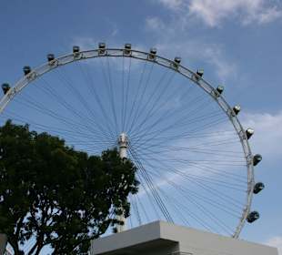 Singapur Flyer von unten