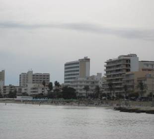 Am Strand von Cala Millor
