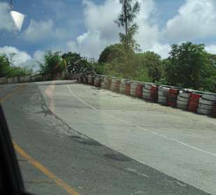 Anfahrt auf den Hügel