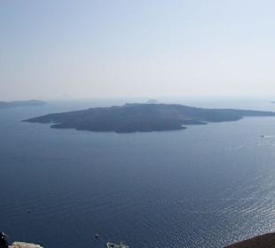 Blick auf Nea Kameni