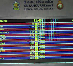 Fort Train Station - Abfahrzeiten 