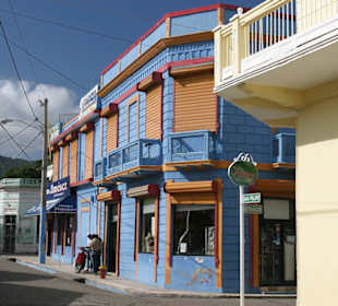 Bunte Häuser überall