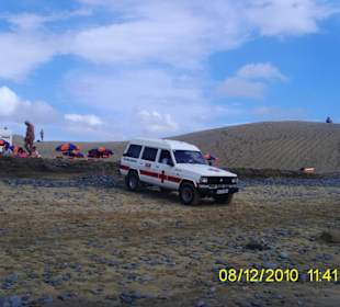 Strandsituation Maspalomas Gran Canaria