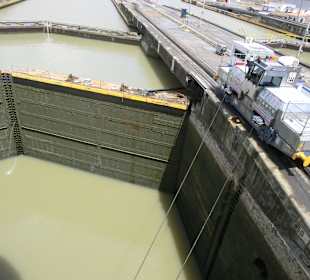 Kurz vor dem Schleusentor