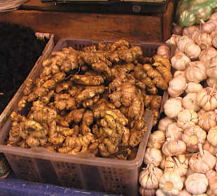 Zwar frisch , aber schon gereinigt 