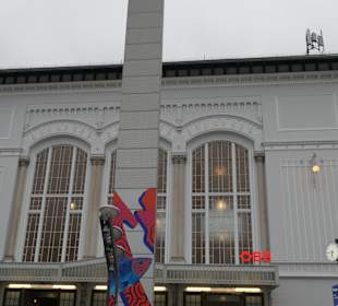 Der Hauptbahnhof von Salzburg