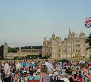 Burghley House.