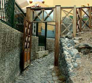 Ein-/Ausgang des Barranco