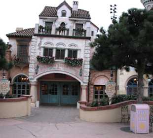 Krzywy dom w disneyland
