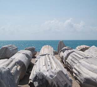 Teil der Ruinen des Appolo-Tempels