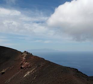 Auf dem Kraterrand des San Antonio