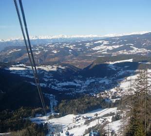 Blick aus dem Seiseralm Bahn