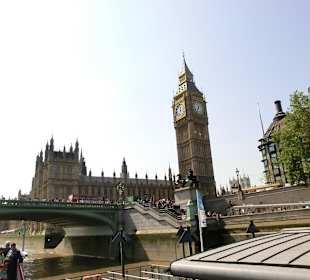 Westminster vom der Anlegestelle