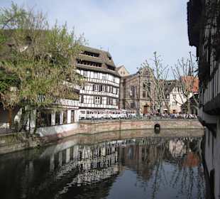 Altstadt Straßburg im Frühling