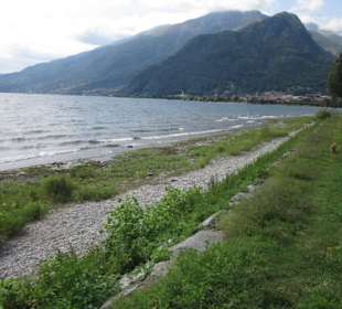 Uferpromenade in Richtung Dongo