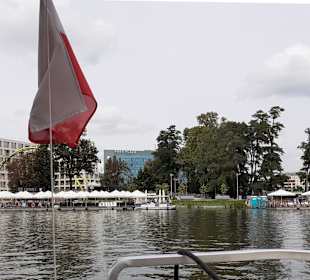 Ausblicke von der Bootstour auf der Oder