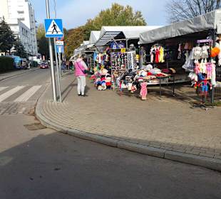 Polenmarkt nähe Bahnhof