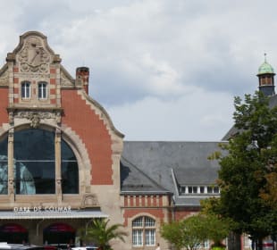 Eingang zum Bahnhof Colmar