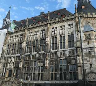 Unterwegs in der Altstadt von Aachen