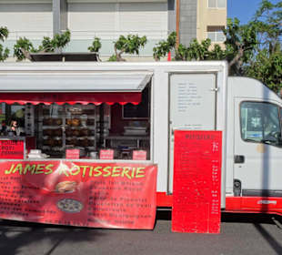 Impressionen vom Wochenmarkt Saint-Cyprien-Plage