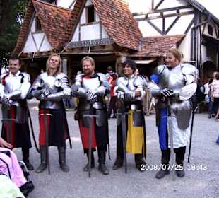 Kämpfer in Rüstung