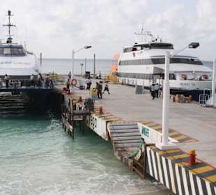 Fähre von Playa nach Cozumel