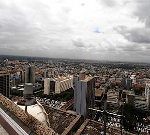 Hoch über Nairobi