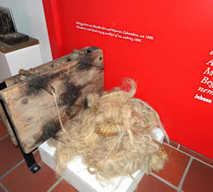 In der Abteilung "Tauwerk & Takelage"