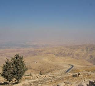 Panorama to Dead Sea