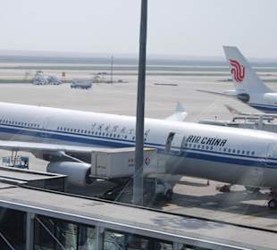 Unser Flugzeug der Air China