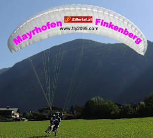 Landung beim Hotel EDENLEHEN in Mayrhofen. 