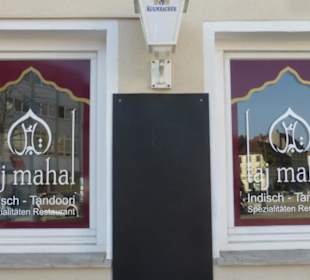 Das indische Restaurant Taj Mahal in Schweinfurt
