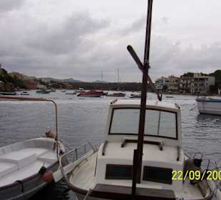 Blick in die kleinere Bucht von Porto Petro