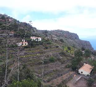 Blick in die Berge von La Gomera