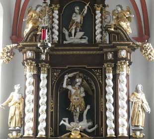 Die Kirche St. Michael in Thüngersheim