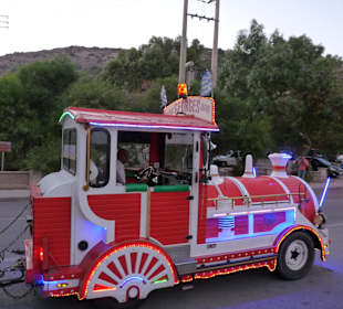 Fahrt mit Tschu-Tschu Faliraki