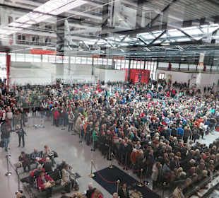So sah es in Hamburg im Terminal aus