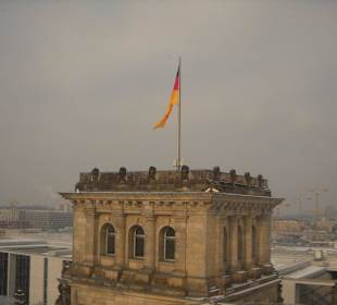 Blick von der Reichstagskuppel