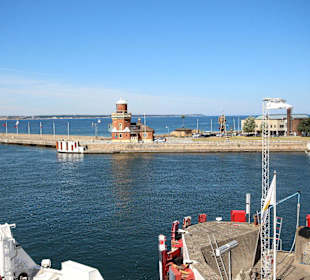 Die Hafenmole von Helsingborg