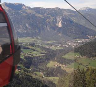 Blik von Bergbahn