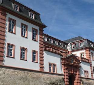 Blick zur Zitadelle von Mainz